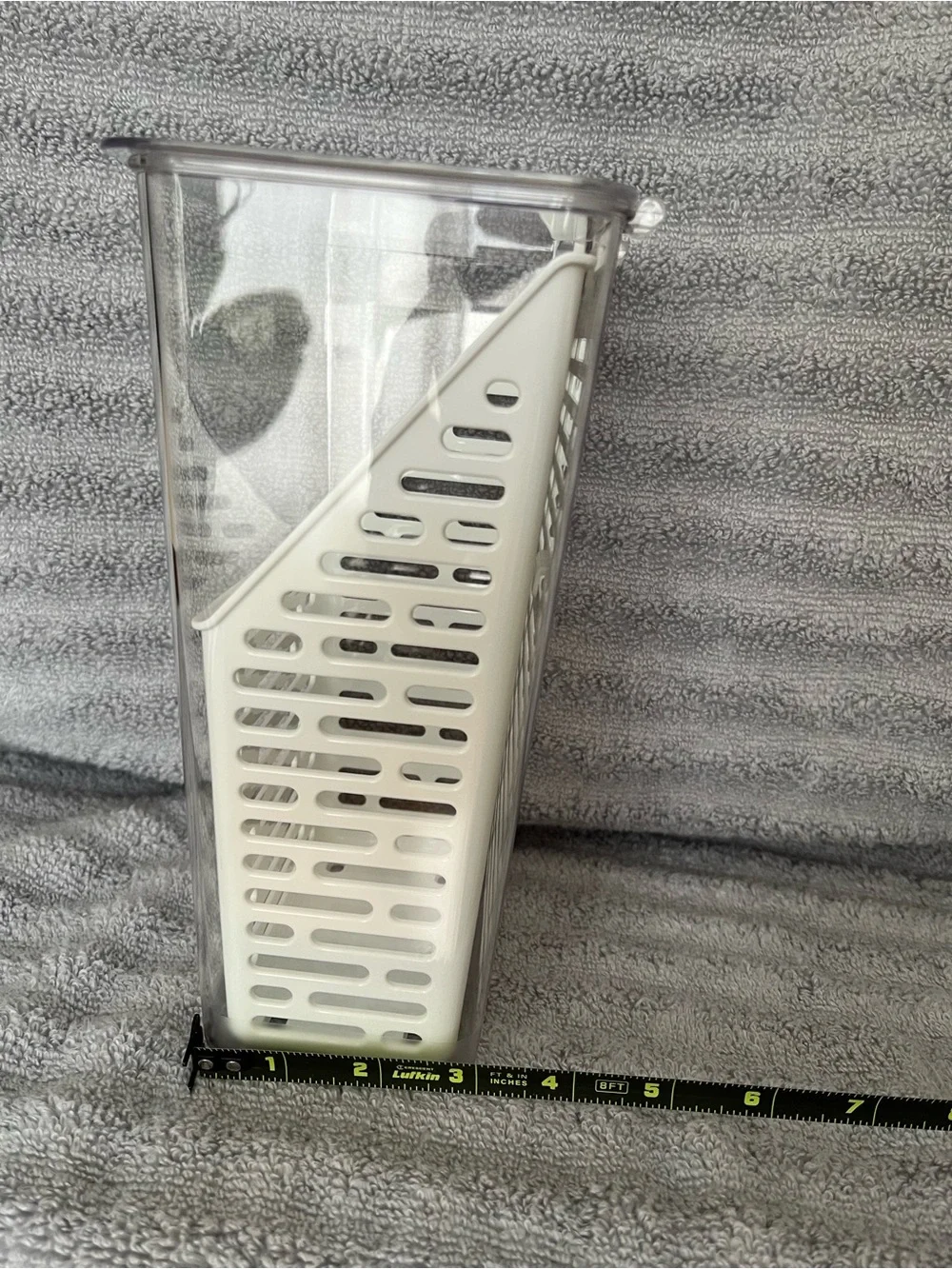 OXO White and Clear Herb Keeper for Refrigerator